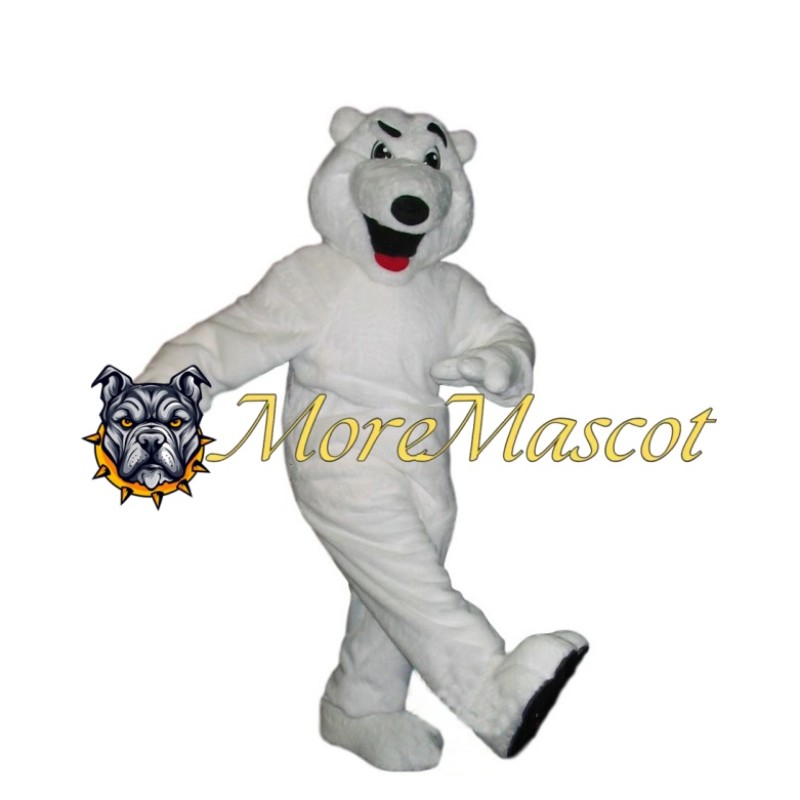 Adult Polar Bear Mascot Costume