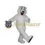 Adult Polar Bear Mascot Costume