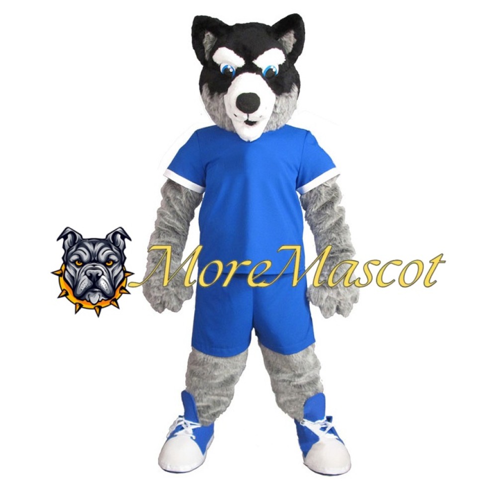 Sports Wolf Dog Mascot Costume
