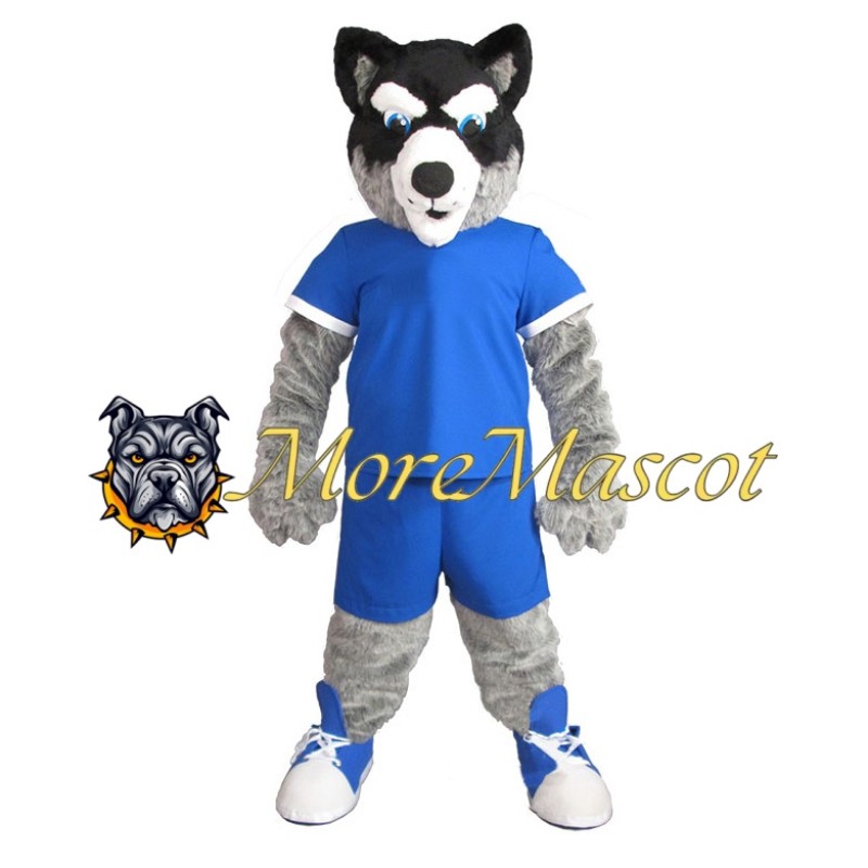 Sports Wolf Dog Mascot Costume