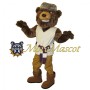 Tribal Brown Bear Mascot Costume