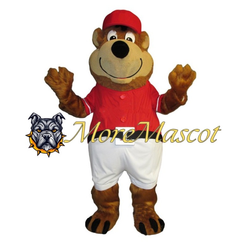 Baseball Bear Mascot Costume