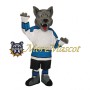 Sports Grey Wolf Mascot Costume