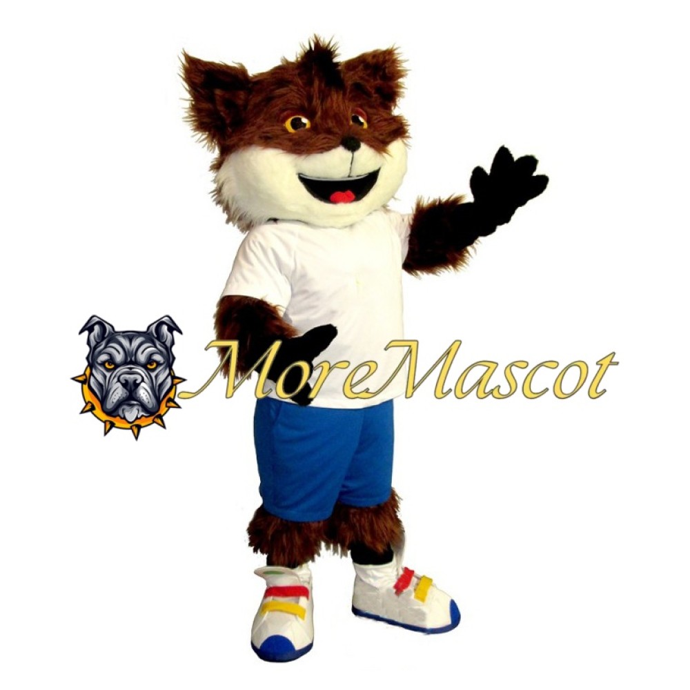 Plush Fox Mascot Costume
