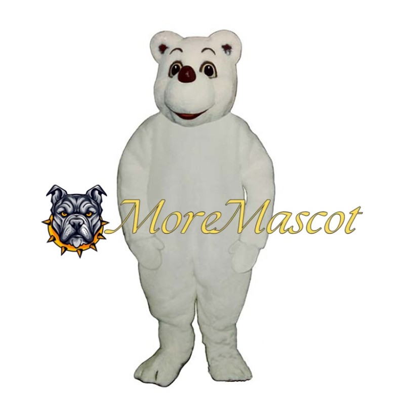 Lightweight White Bear Mascot Costume