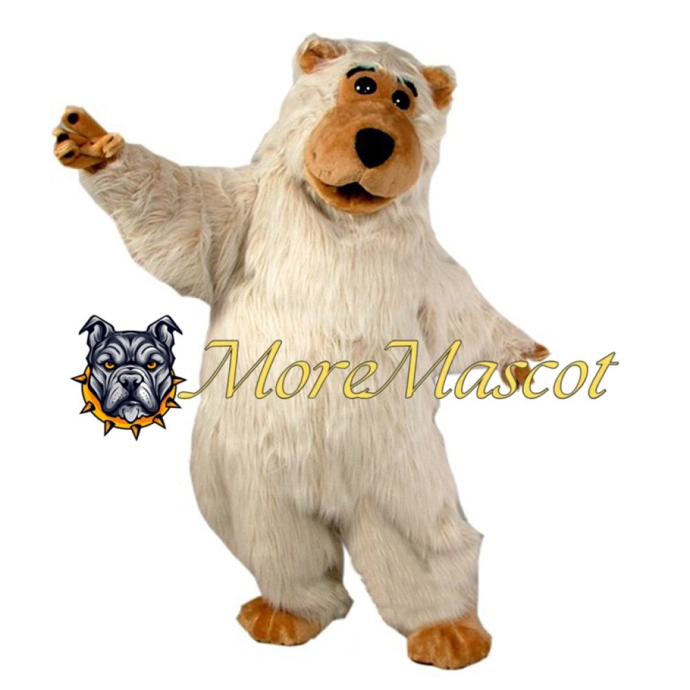 Light Brown Bear Mascot Costume