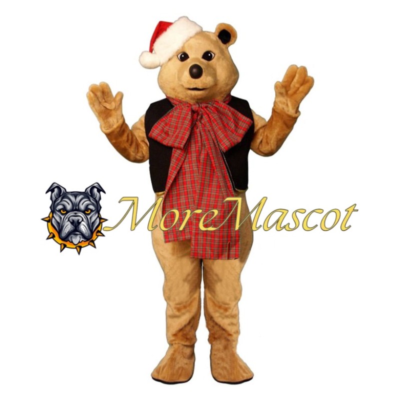 Christmas Bear Mascot Costume