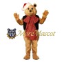 Christmas Bear Mascot Costume