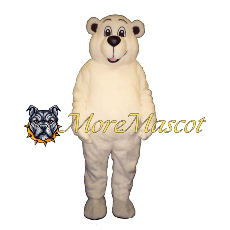 White Bear Adult Mascot Costume
