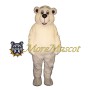 White Bear Adult Mascot Costume
