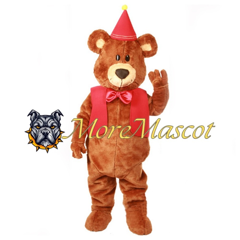 Birthday Party Bear Mascot Costume