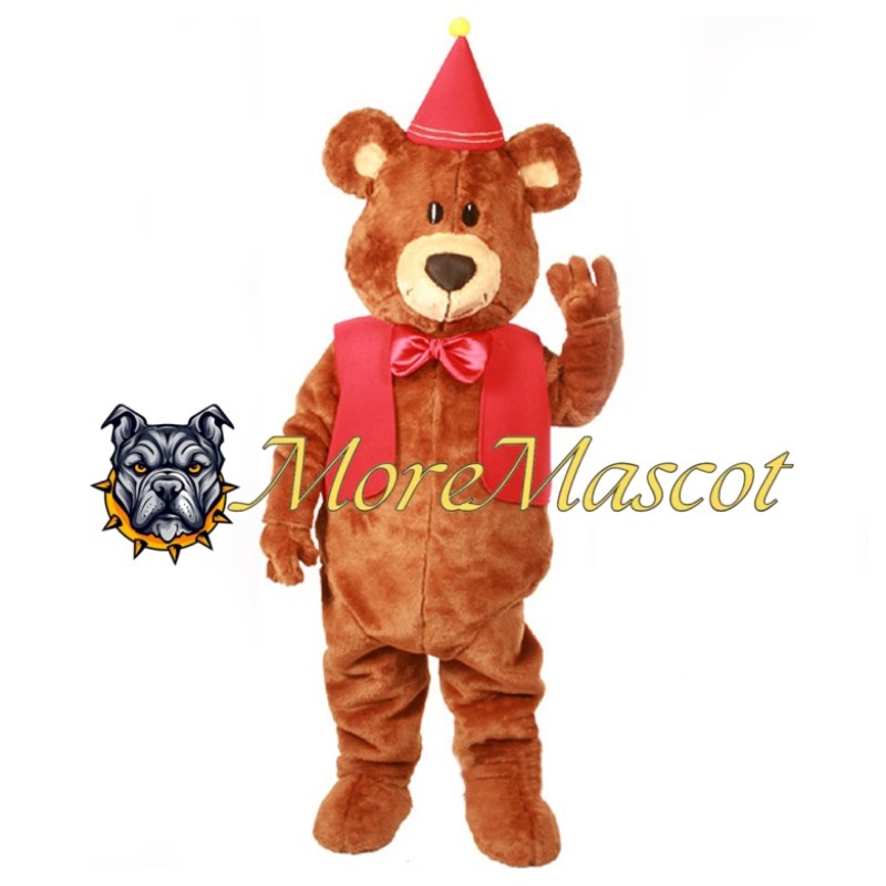 Birthday Party Bear Mascot Costume
