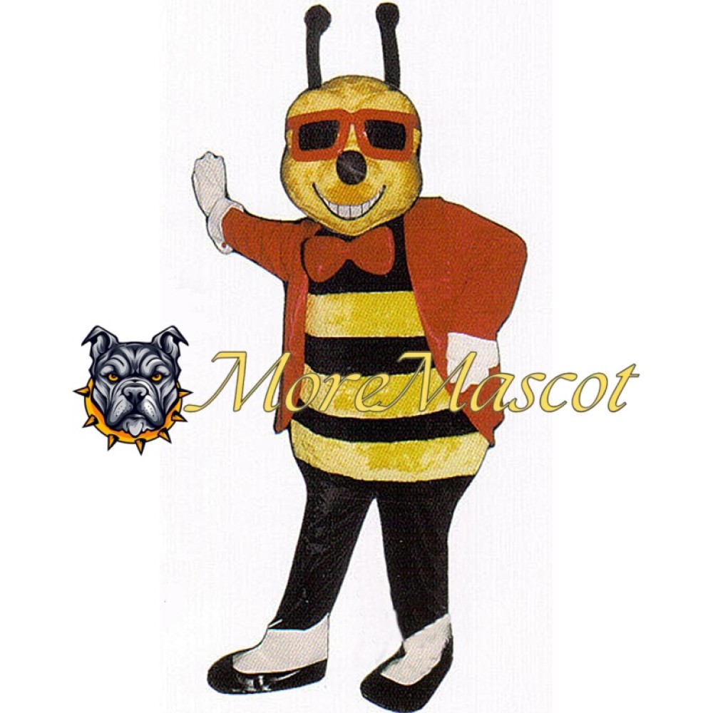 Sunglasses Bee Mascot Costume