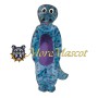 Blue Spotted Dinosaur Mascot Costume
