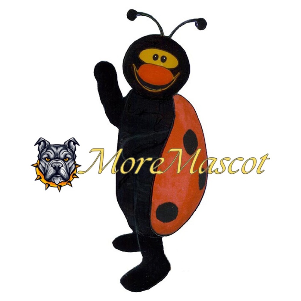 Cartoon Ladybug Mascot Costume
