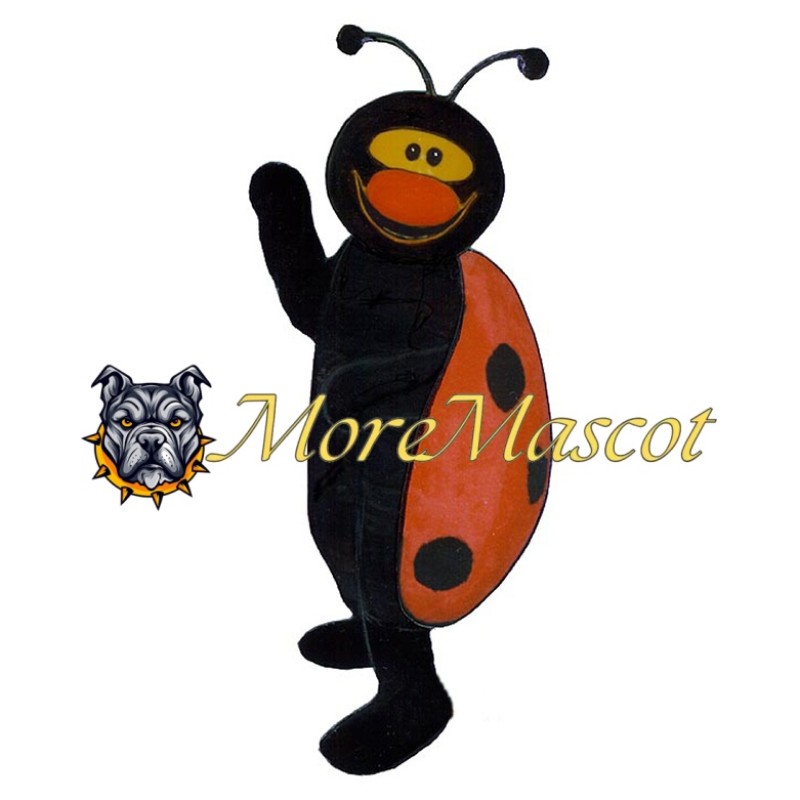 Cartoon Ladybug Mascot Costume
