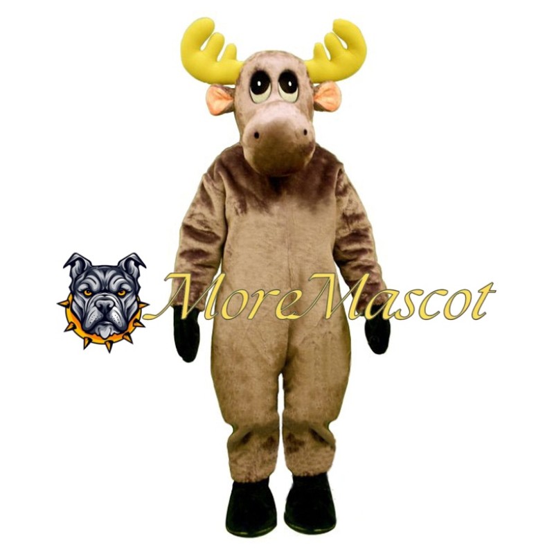 Adult Cute Moose Mascot Costume