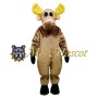 Adult Cute Moose Mascot Costume