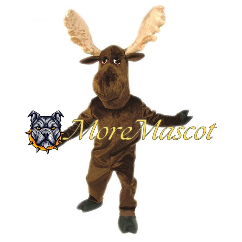 Power Moose Mascot Costume