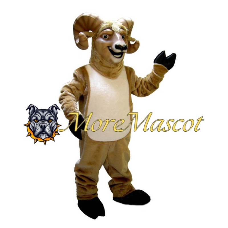 Brown Antelope Mascot Costume