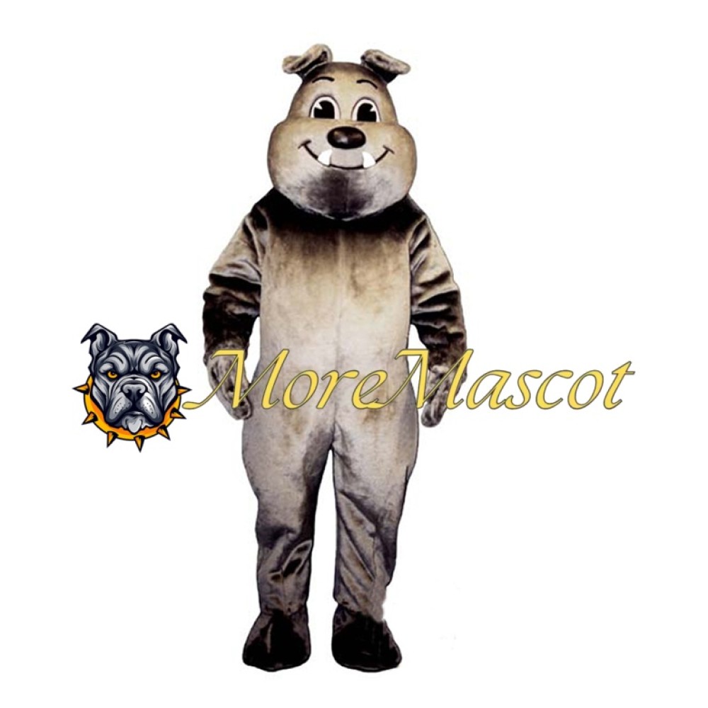 Smile Bulldog Mascot Costume