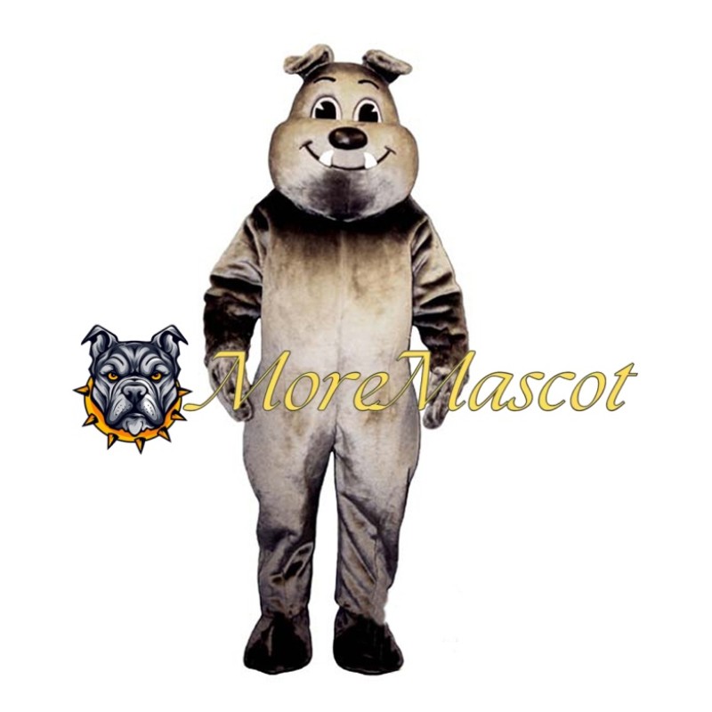 Smile Bulldog Mascot Costume