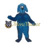 Soft Blue Dog Mascot Costume