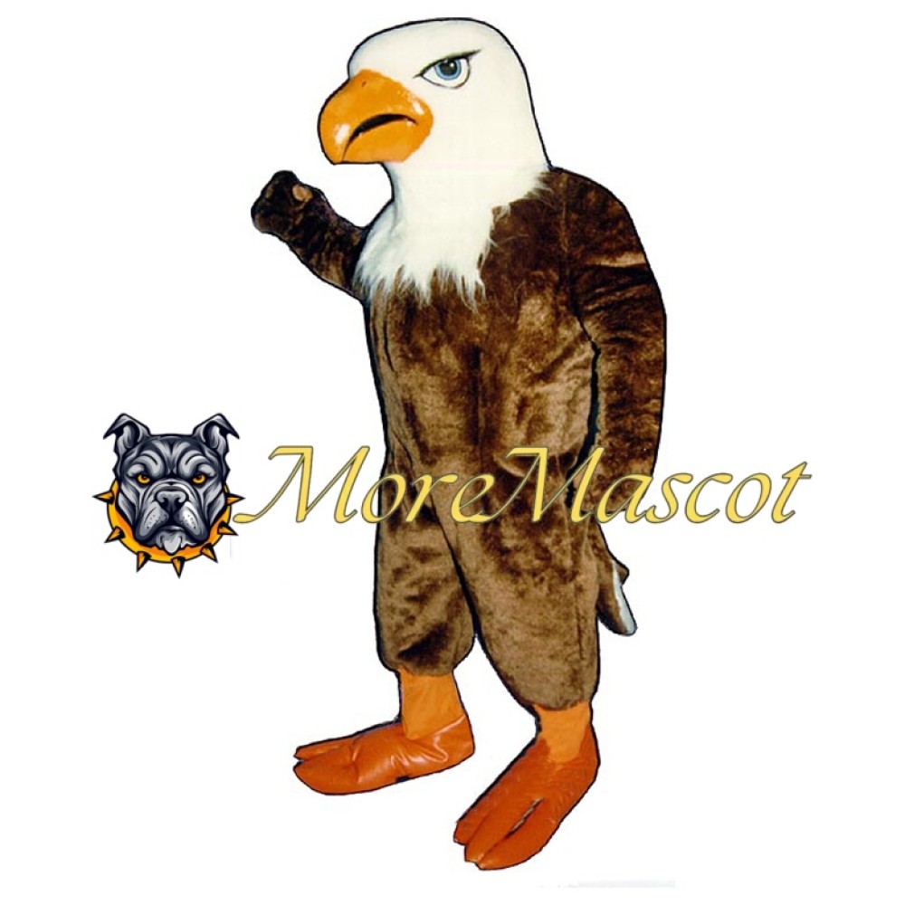 Fierce Bald Eagle Mascot Costume