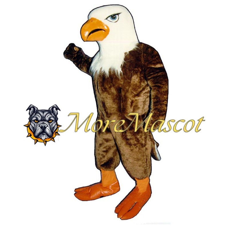 Fierce Bald Eagle Mascot Costume