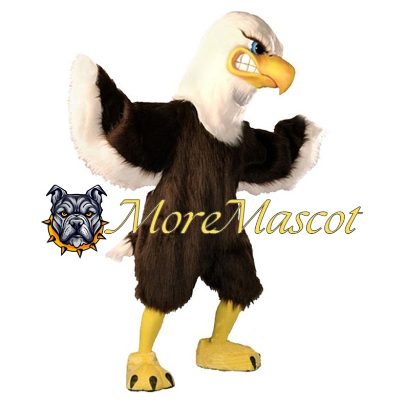 Plush Eagle Mascot Costume
