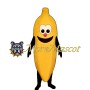 Smiling Banana Mascot Costume