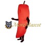 Red Pepper Adult Mascot Costume