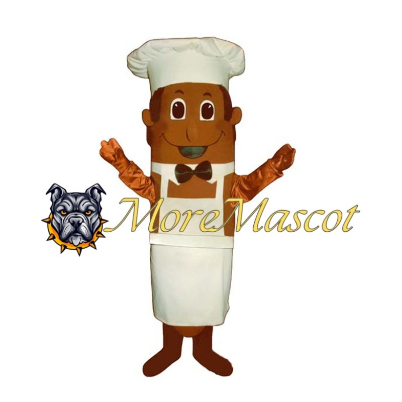 Chef Chocolate Bread Mascot Costume