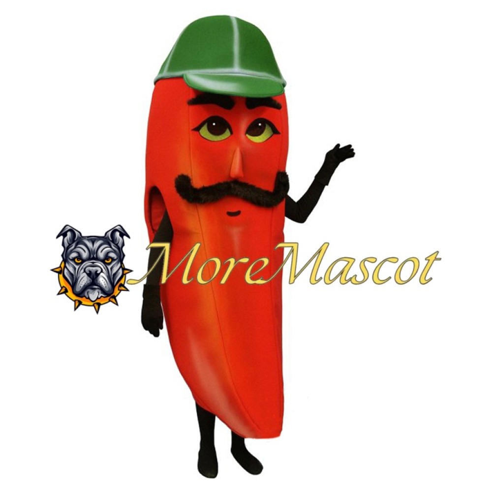Mexican Chili Pepper Mascot Costume