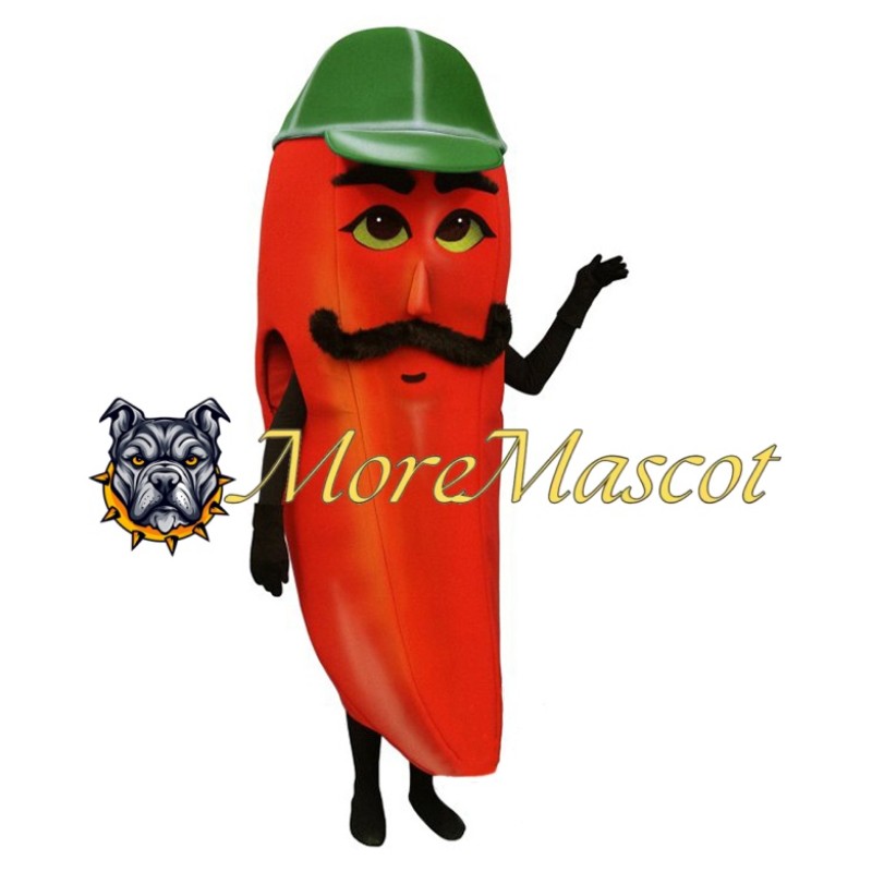 Mexican Chili Pepper Mascot Costume