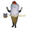 Strawberry Ice-cream Cone Mascot Costume