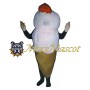 Strawberry Ice-cream Cone Mascot Costume