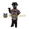 Holiday Otter Mascot Costume