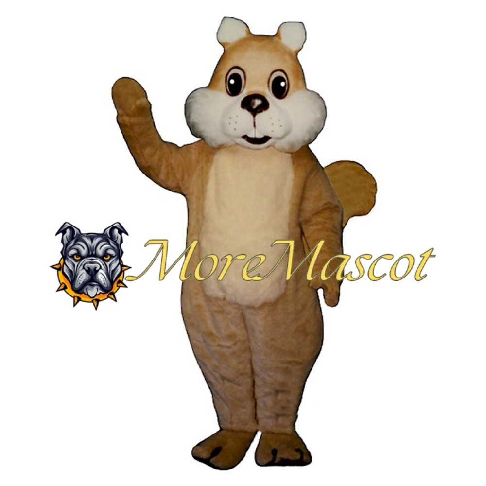 Soft Squirrel Mascot Costume