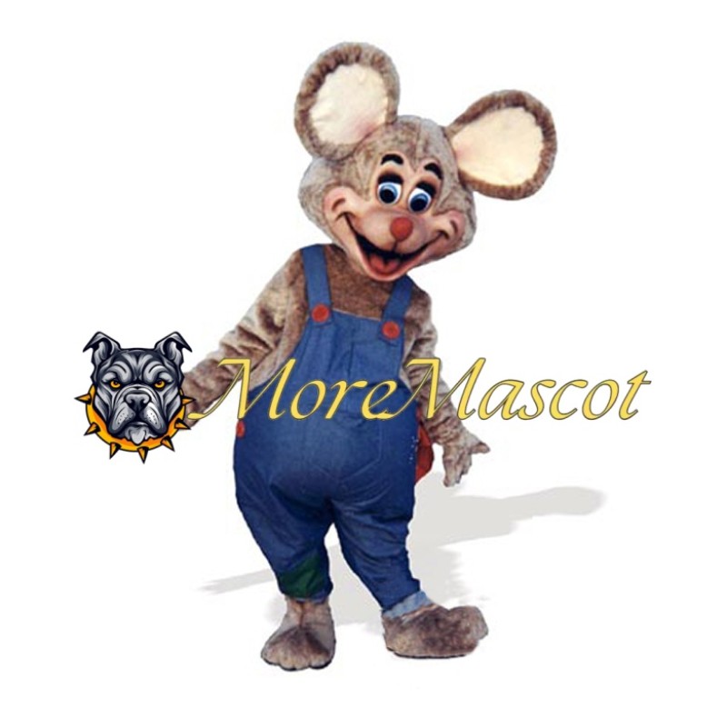 Smile Mouse Boy Mascot Costume