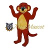 Red Mouse Mascot Costume