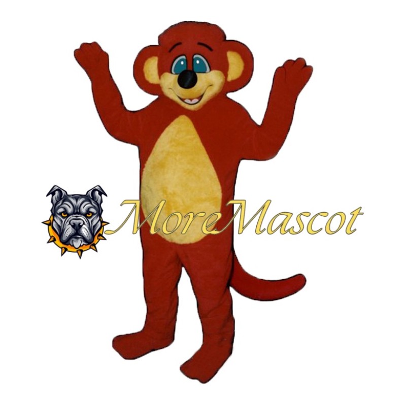 Red Mouse Mascot Costume