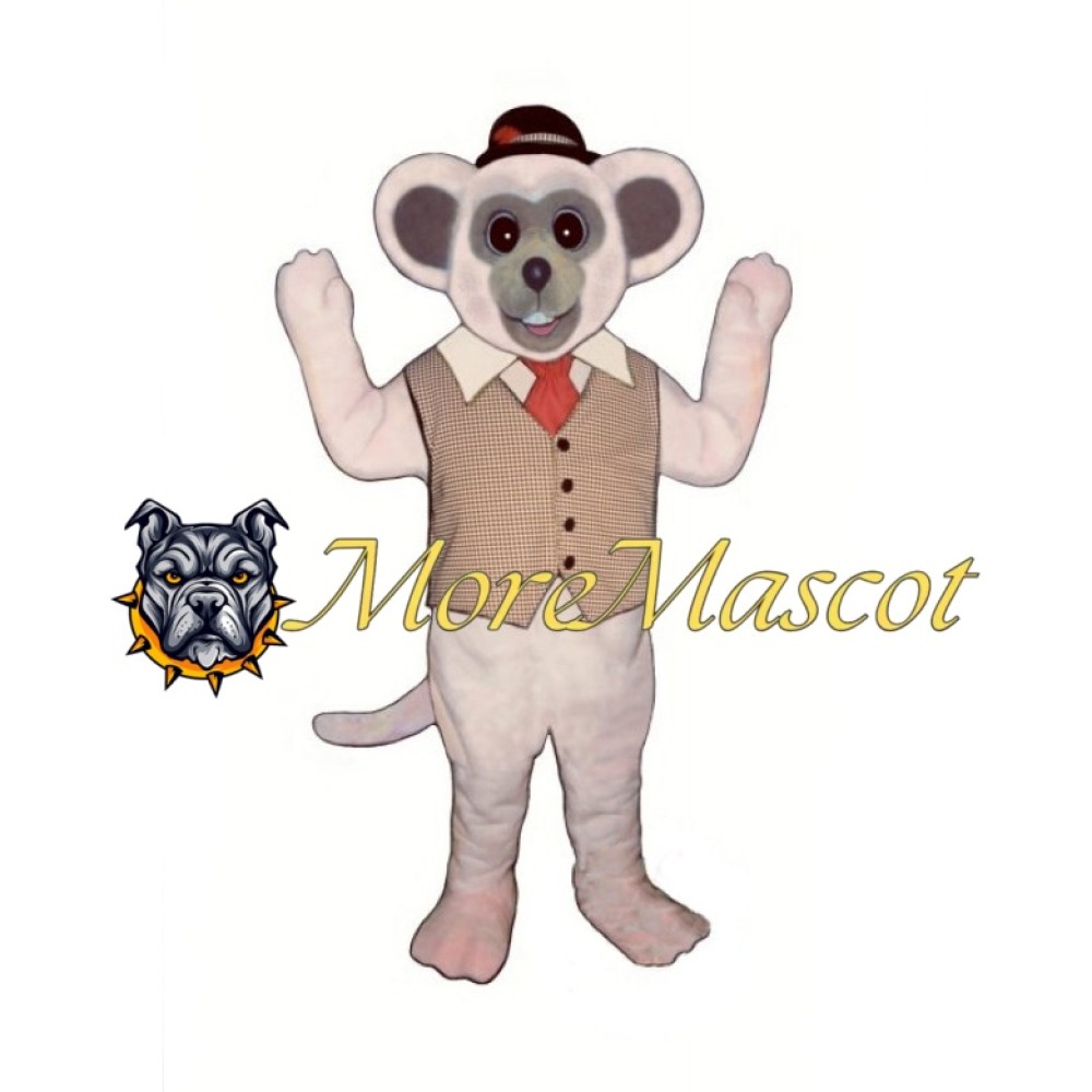 Waistcoat Mouse Mascot Costume