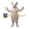 White Mouse Mascot Costume