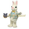 Superb Gentleman Bunny Mascot Costume
