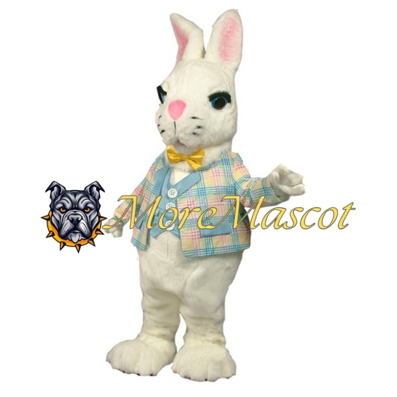 Superb Gentleman Bunny Mascot Costume
