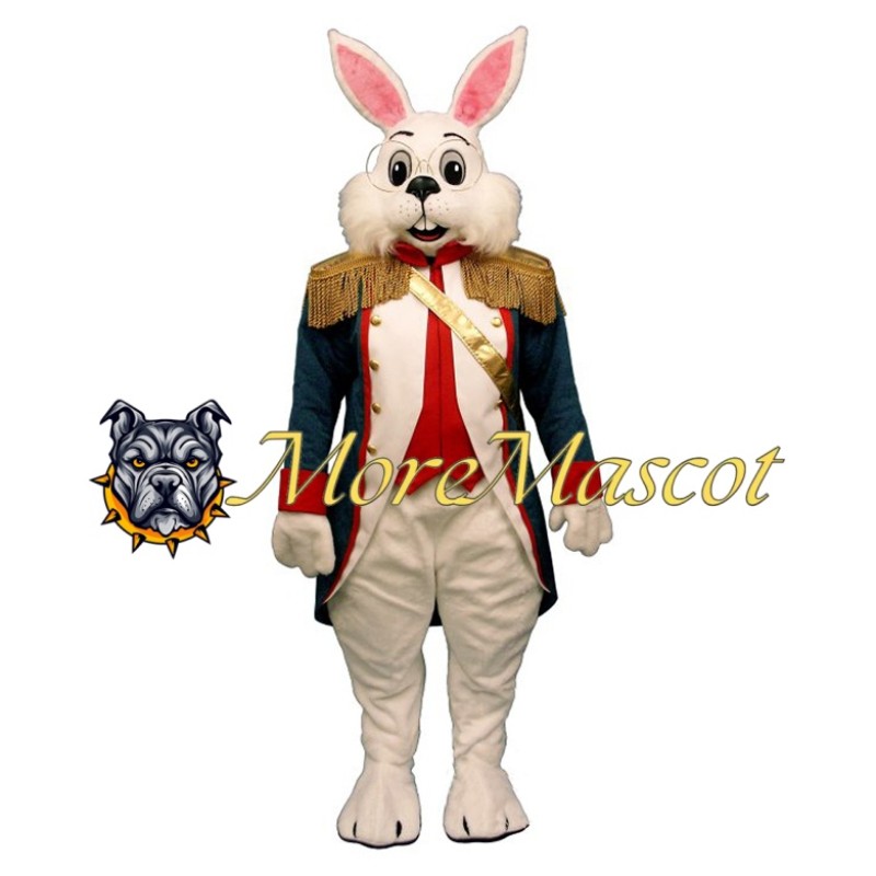 Commander Rabbit Mascot Costume
