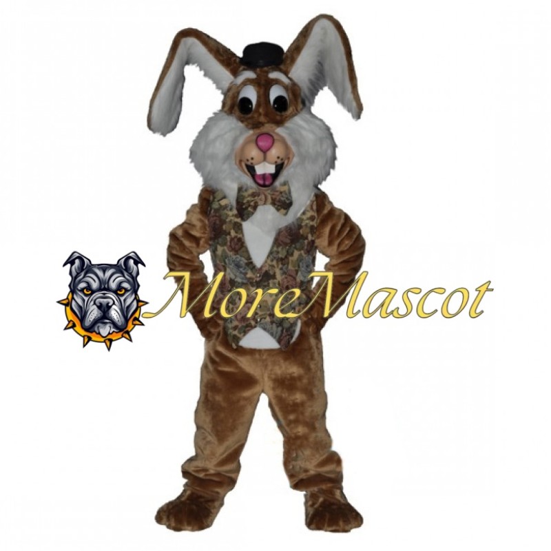 Large Brown Rabbit Mascot Costume