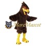 Brown Hawk Mascot Costume