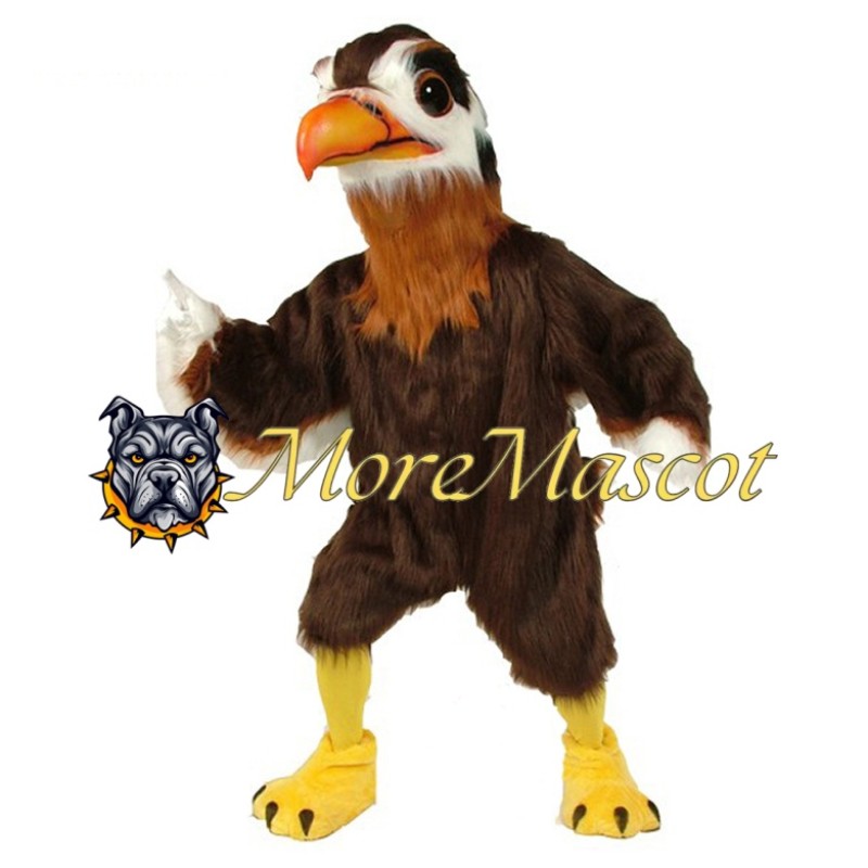 Adult Brown Eagle Mascot Costume
